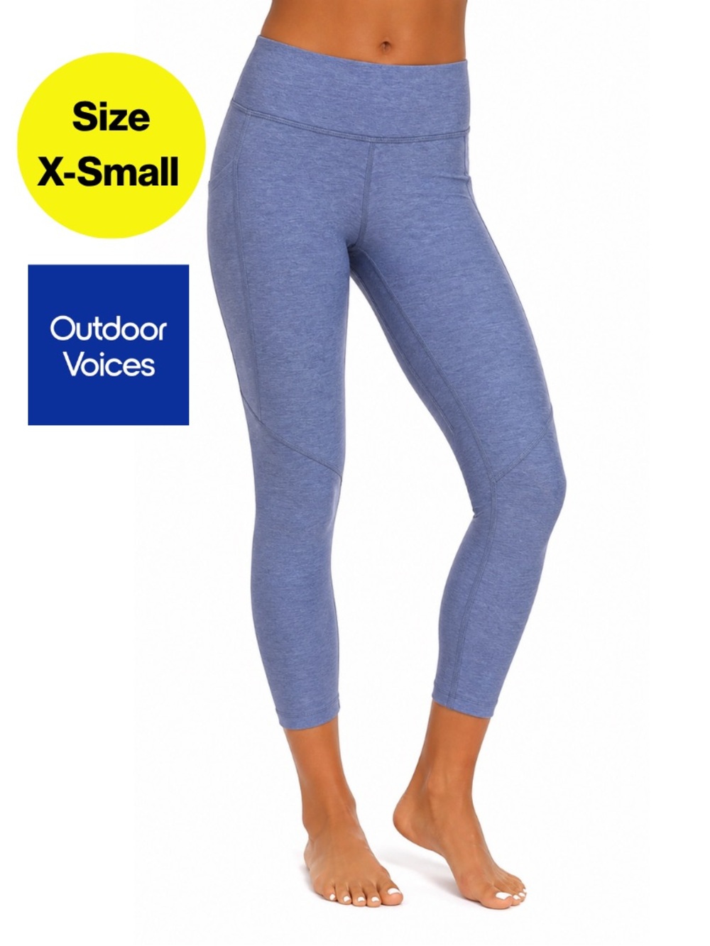 OUTDOOR VOICES Stretchy Athleisure Yoga Leggings 💙 (Size X-Small)